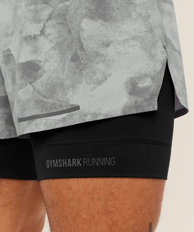 Running Elite 2 in 1 5" Shorts