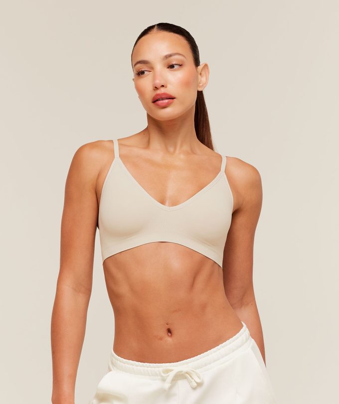 FeatherForm V-Neck Bralette