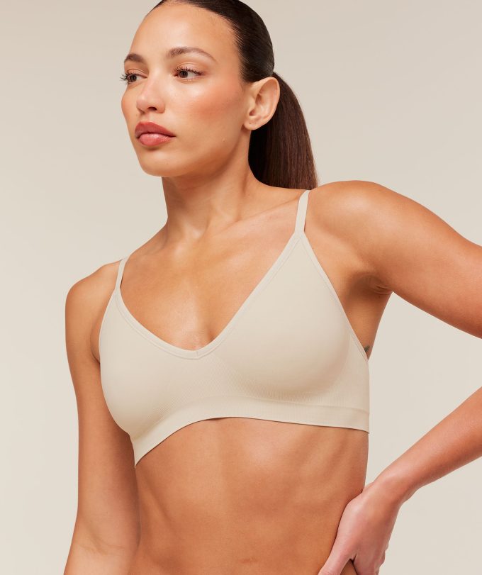 FeatherForm V-Neck Bralette