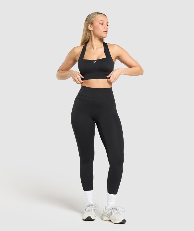 Square Neck Sports Bra