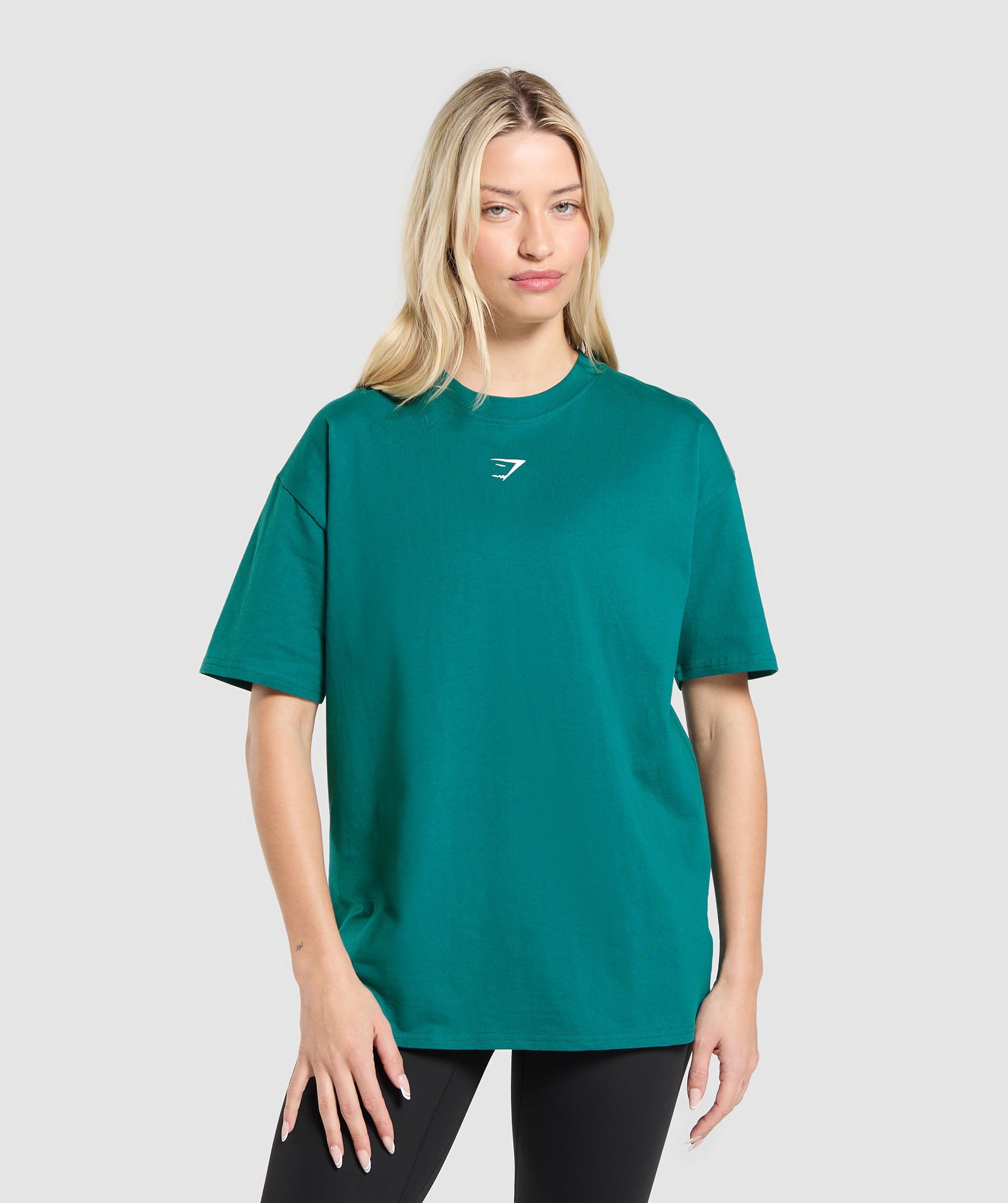 Trace Graphic Oversized T-Shirt - Image 2