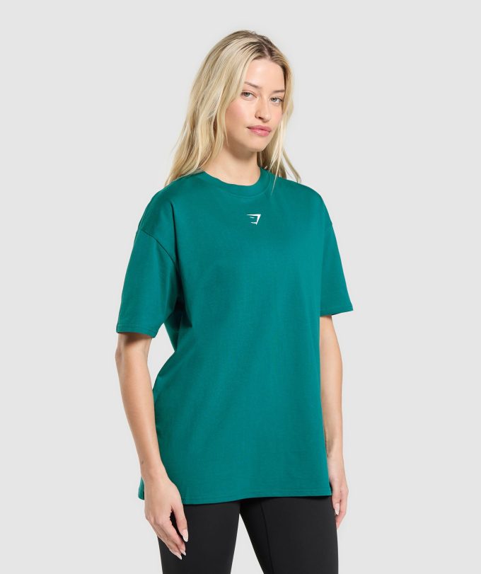 Trace Graphic Oversized T-Shirt