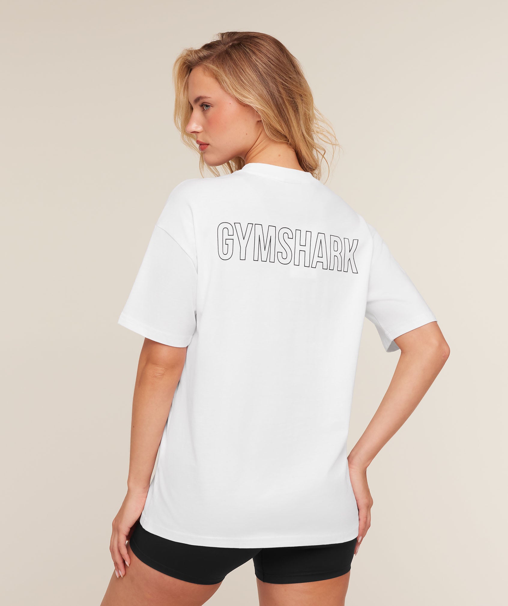 Trace Graphic Oversized T-Shirt - Image 2