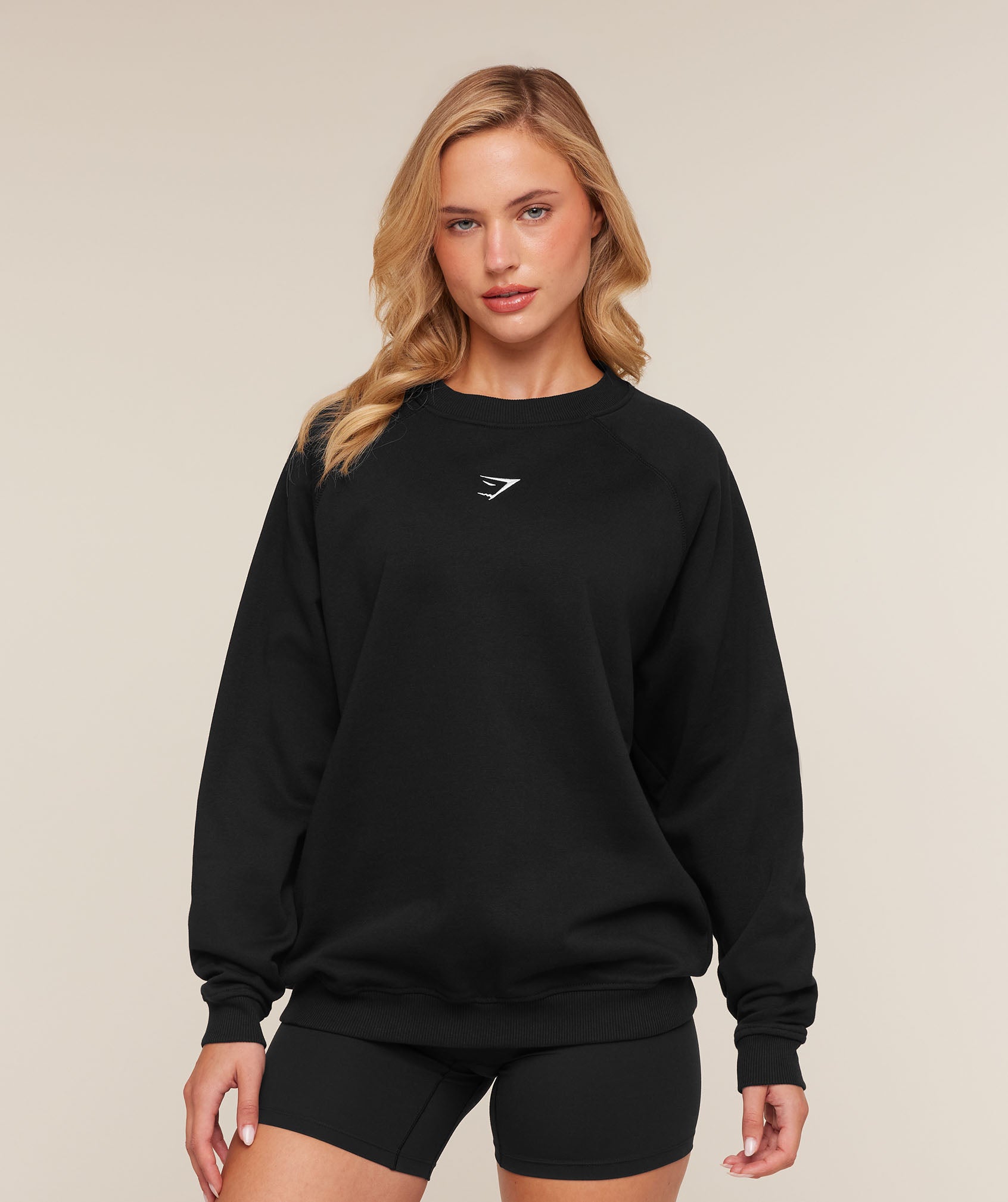 Training Oversized Fleece Sweatshirt - Image 8