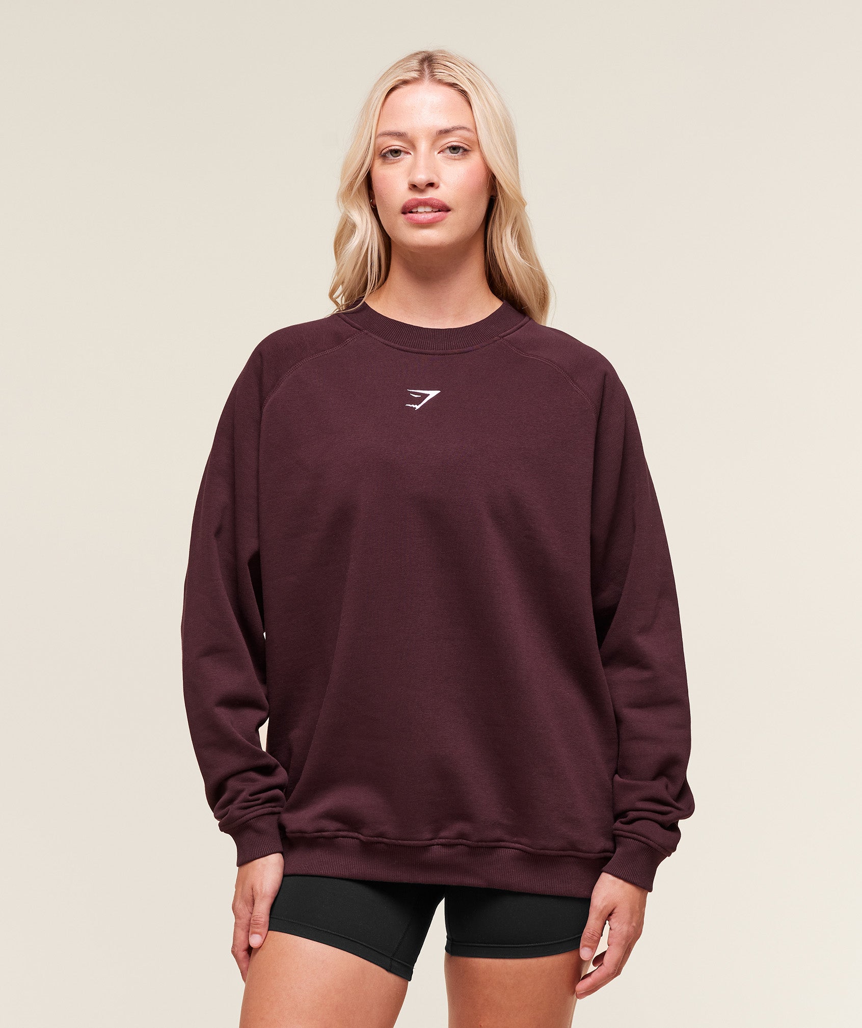 Training Oversized Fleece Sweatshirt - Image 7