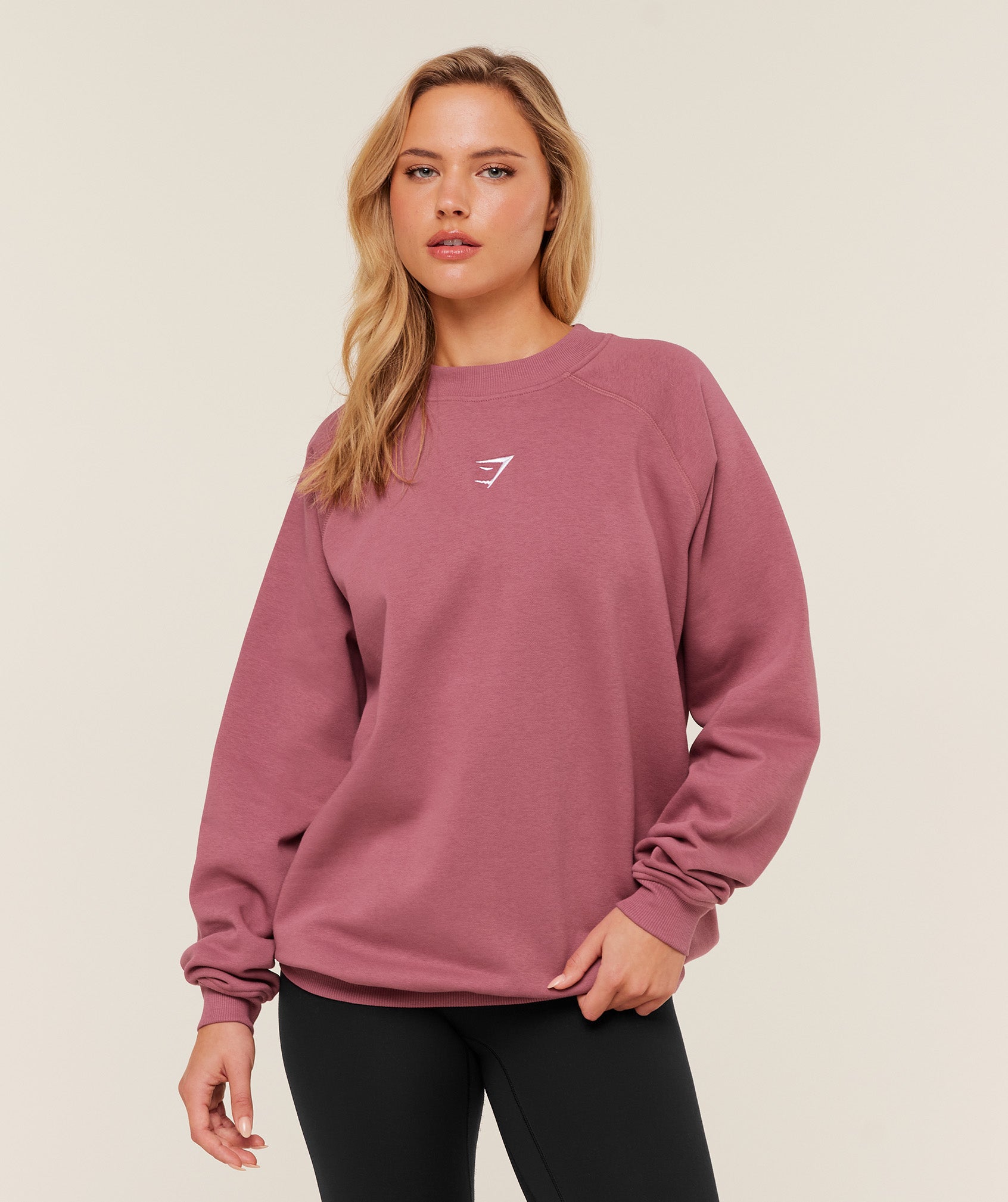 Training Oversized Fleece Sweatshirt - Image 6