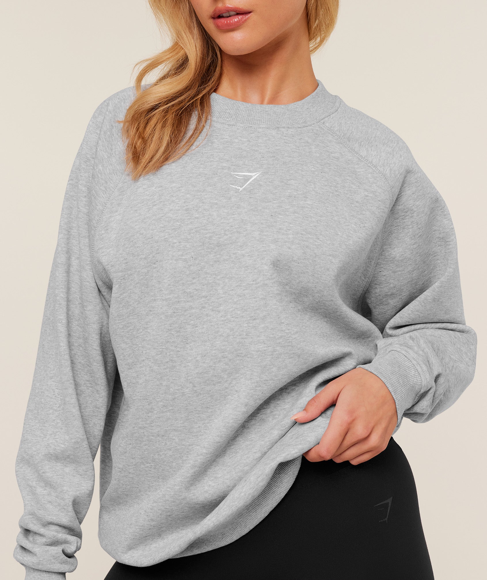 Training Oversized Fleece Sweatshirt - Image 4