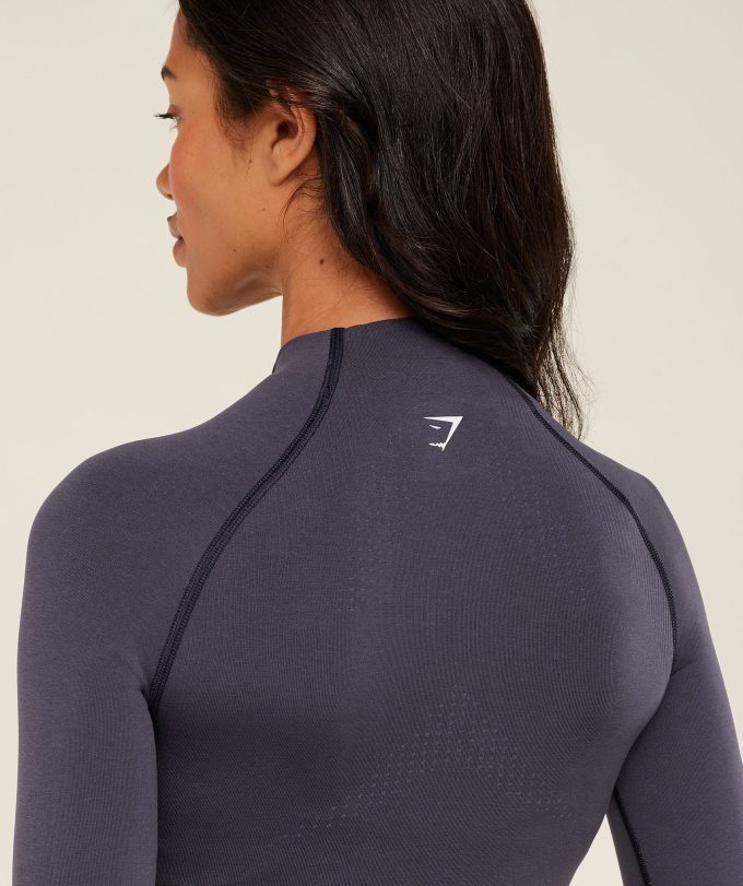 Vital Seamless Midi Zip 2.0 Pullover