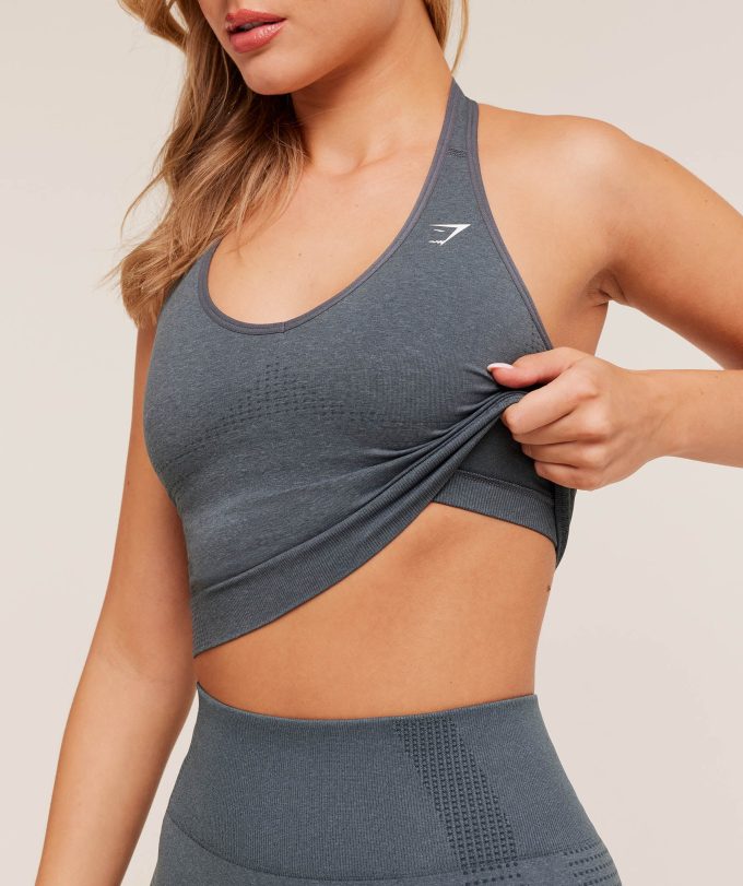 Vital Halter Neck Tank With Shelf