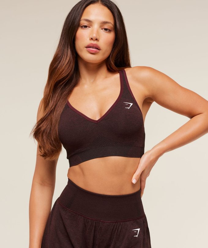 Vital V Neck Sports Bra