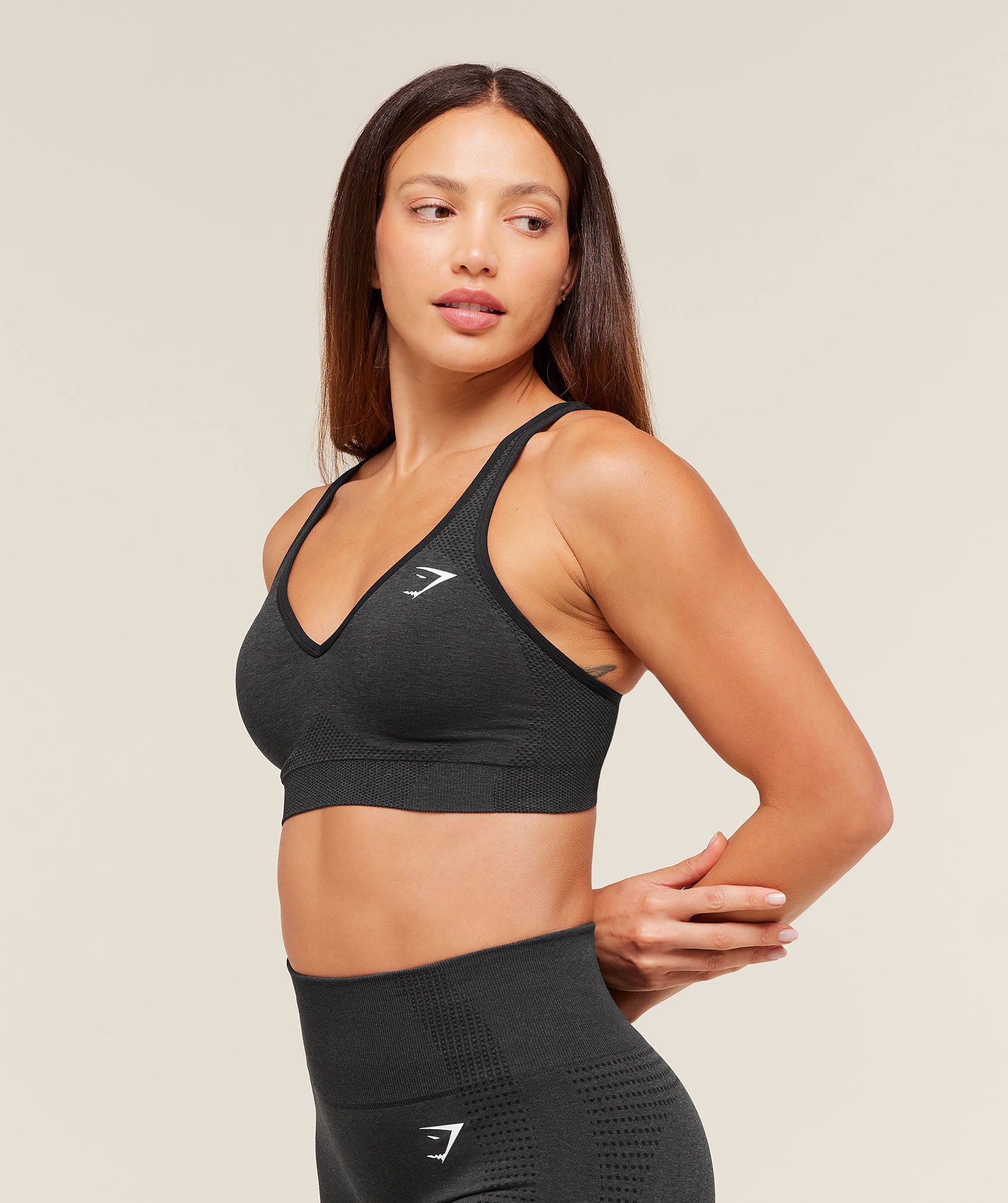 Vital V Neck Sports Bra - Image 3