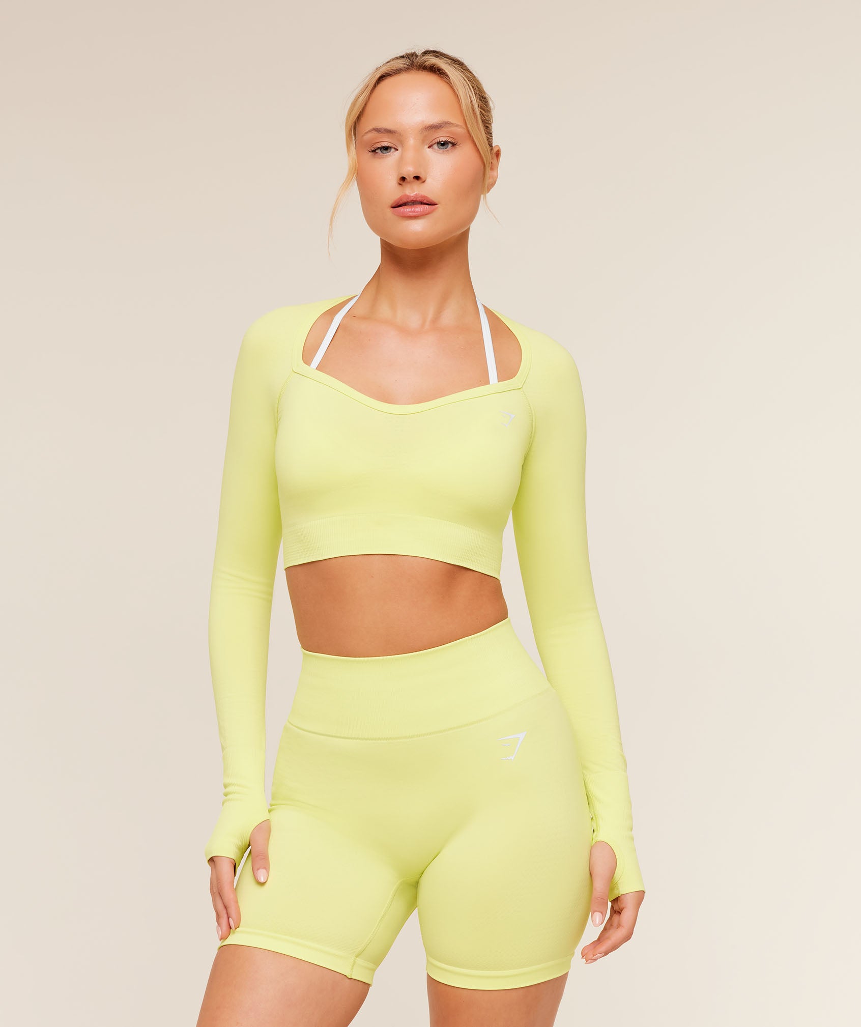 Vital Sweetheart Neck Crop Top - Image 9