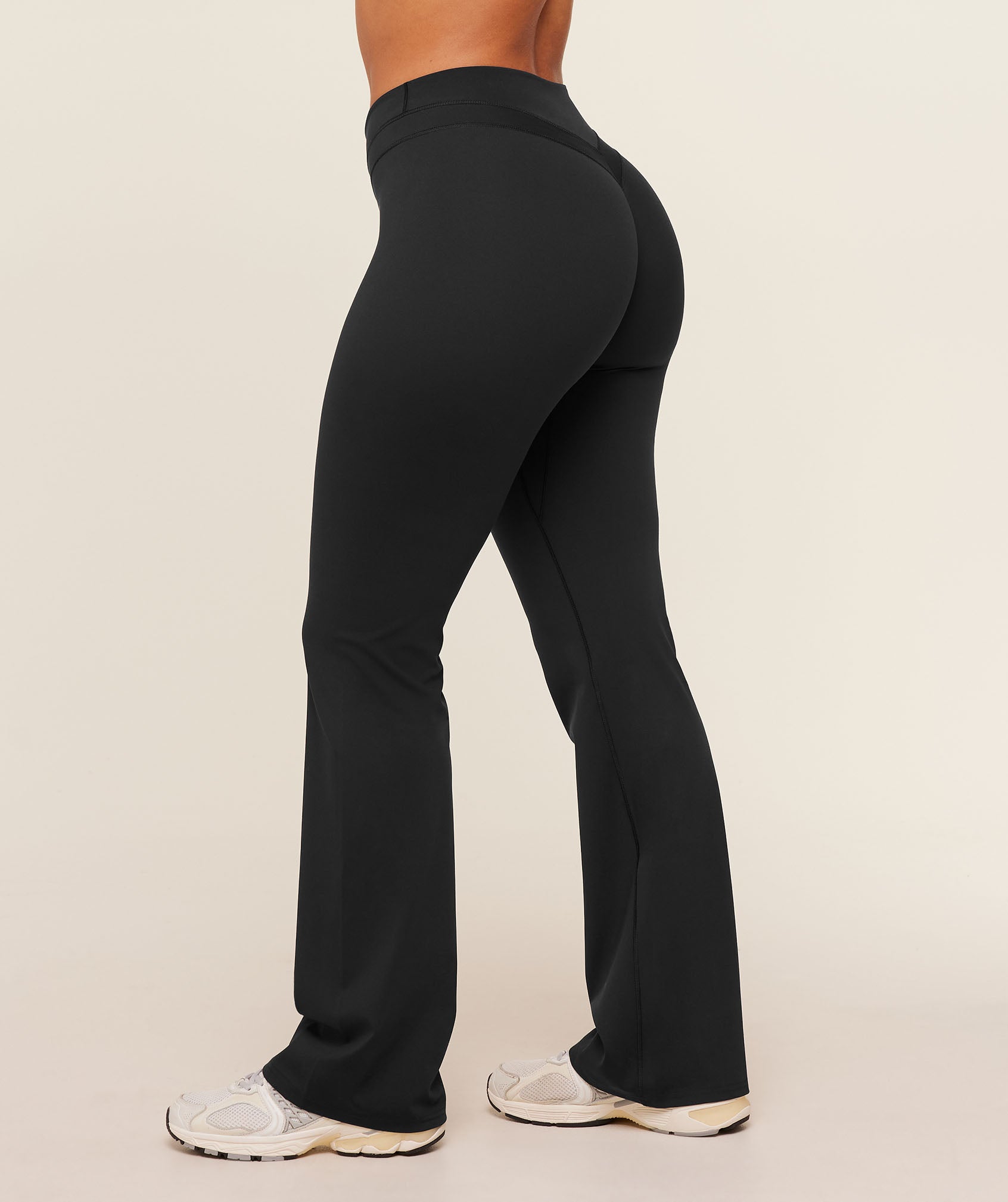 Whitney Mid-High Rise Flared Leggings - Image 4