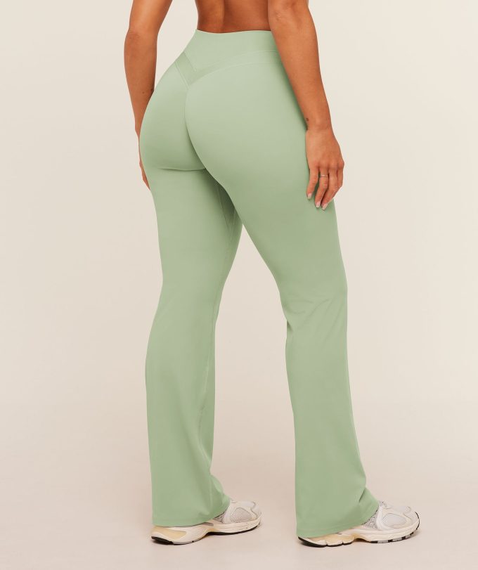 Whitney Mid-High Rise Flared Leggings